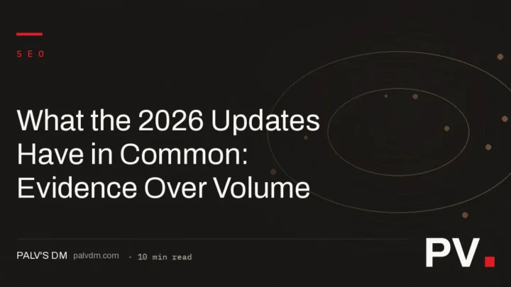 What the 2026 Updates Have in Common: Evidence Over Volume