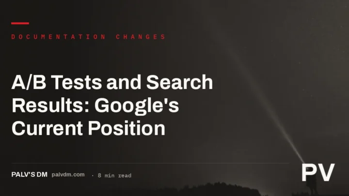 A/B testing and SEO: how Google treats split tests on search results