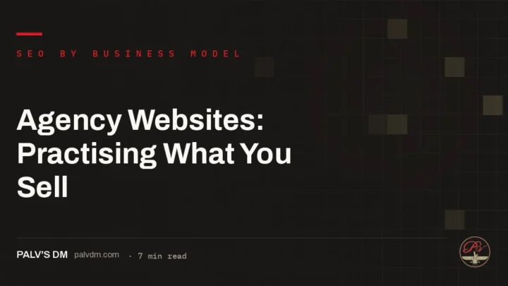 Agency Websites: Practising What You Sell — hero image