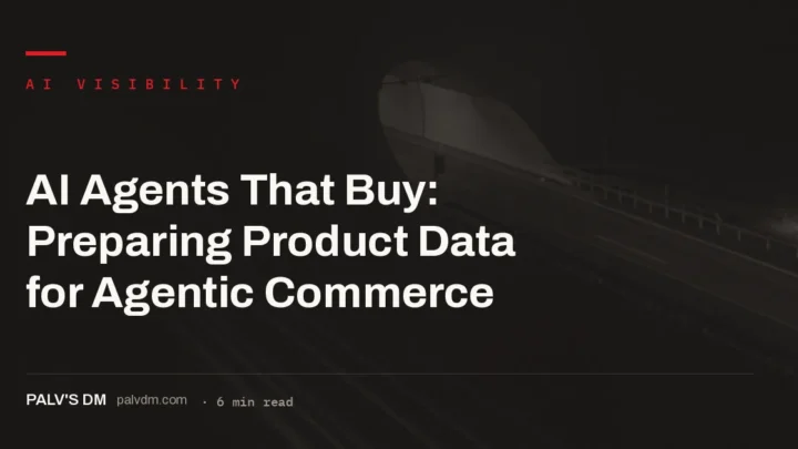 Preparing structured product data for AI agents that research and transact