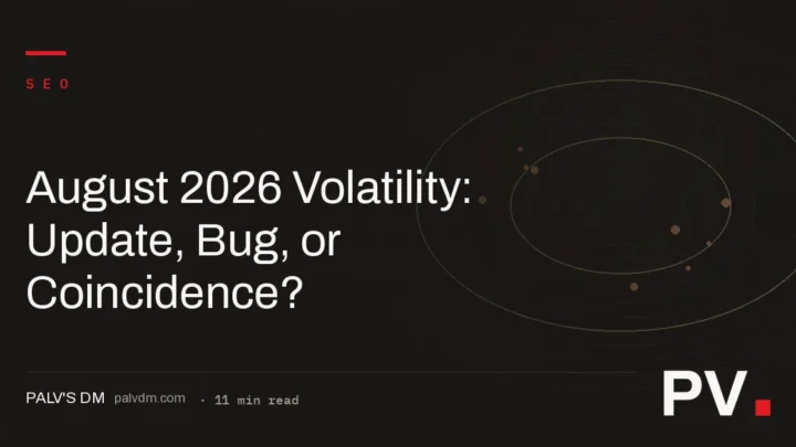 August 2026 Volatility: Update, Bug, or Coincidence?
