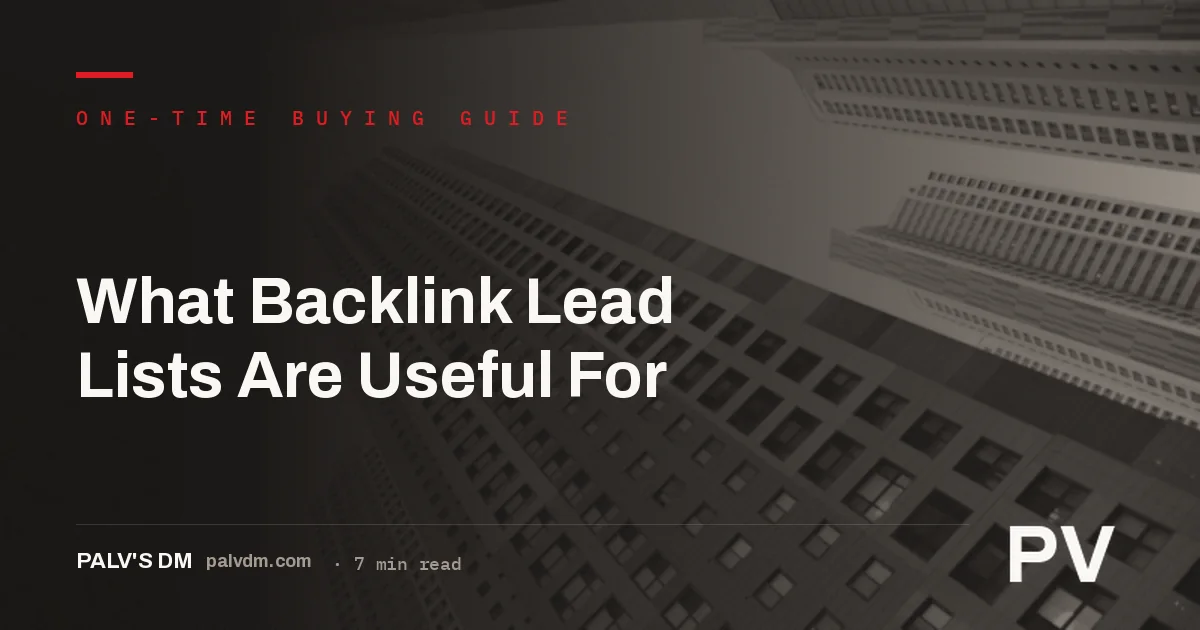Architectural facade grid pattern representing a structured backlink prospect list