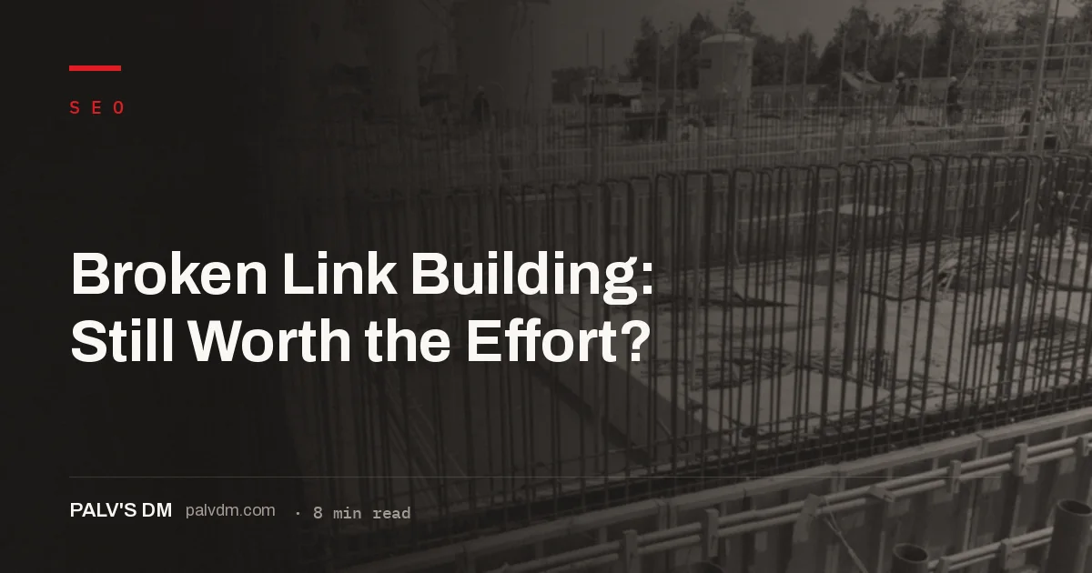 Scaffolding structure representing finding and replacing broken backlinks