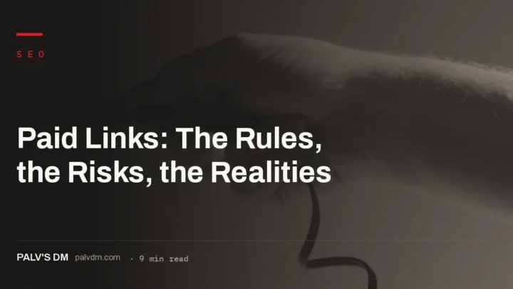 What Google's link spam policy actually says about paid links and what happens when sites get caught