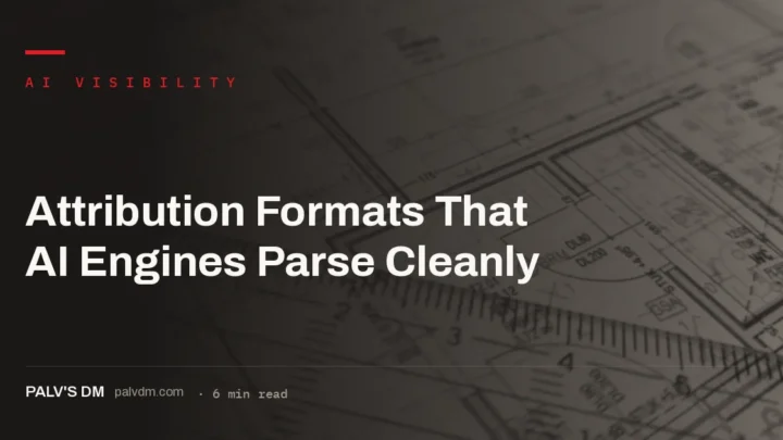 In-text attribution formats that survive AI passage extraction