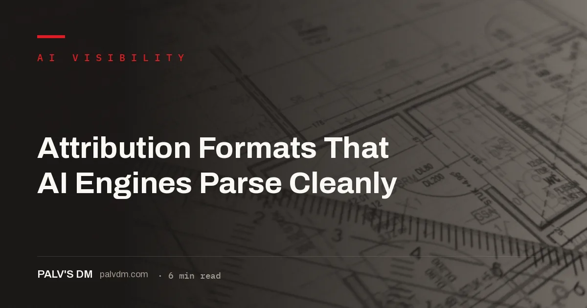 In-text attribution formats that survive AI passage extraction