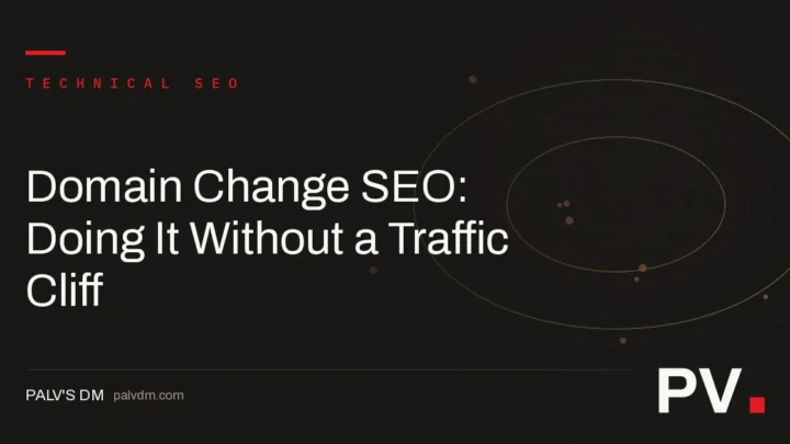 Domain Change SEO: Doing It Without a Traffic Cliff — featured image