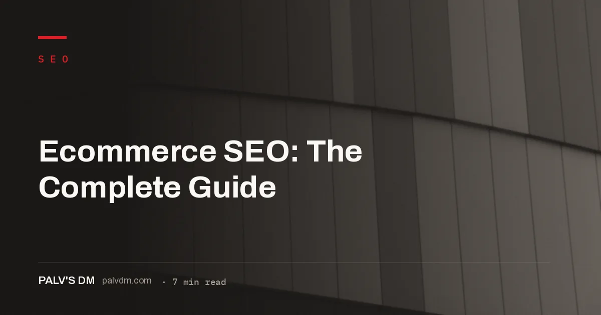 Ecommerce SEO: category pages, faceted navigation, product lifecycle and unique content
