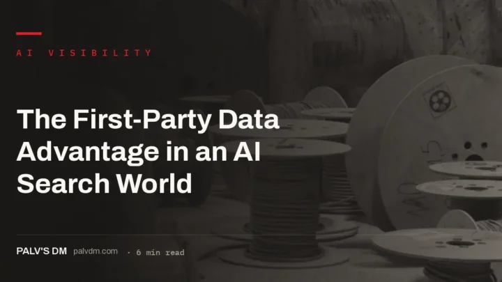 First-party data producing claims only your business can make