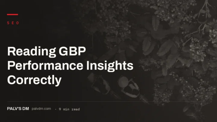 The 2026 GBP Performance report splits searches into direct, discovery, and branded-adjacent