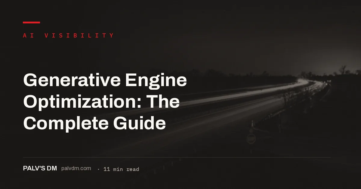 Generative engine optimization guide: how AI answer engines retrieve, quote and cite sources
