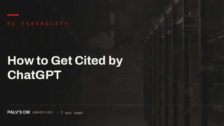 How to get cited by ChatGPT: Bing indexing, extractable passages and trusted sources