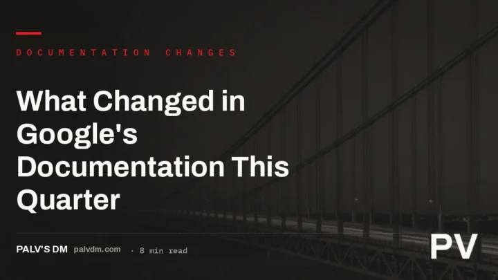 Long exposure light trails at night, representing continuous change in Google Search documentation