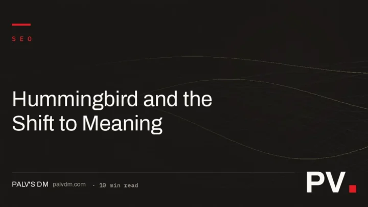 Hummingbird and the Shift to Meaning