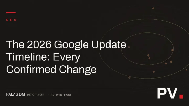 The 2026 Google Update Timeline: Every Confirmed Change