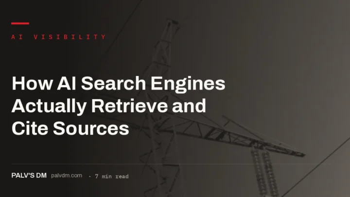 How AI search engines retrieve and cite: chunking, embeddings, retrieval and generation
