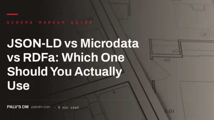 Technical blueprint concept representing structured data formats
