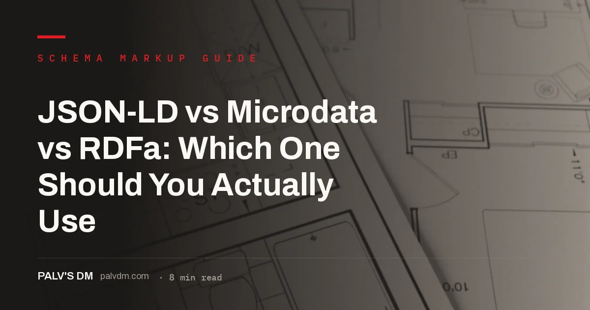 Technical blueprint concept representing structured data formats