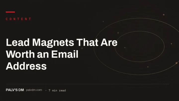 Illustration representing lead magnet ideas that convert visitors into email subscribers