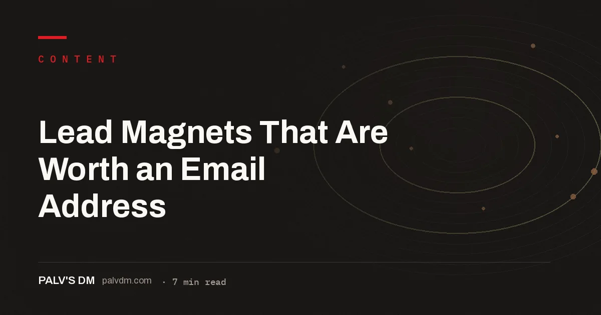 Illustration representing lead magnet ideas that convert visitors into email subscribers