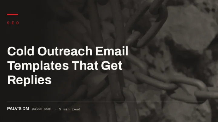 Network of connected email outreach nodes representing link building cold email templates