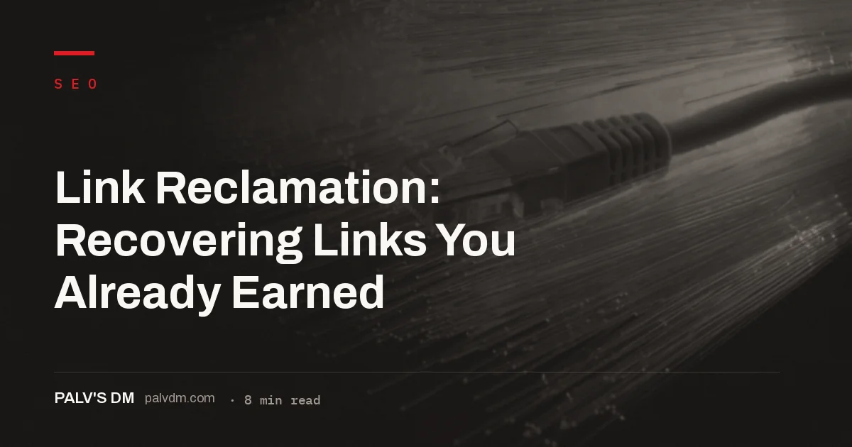 How to find and recover lost or unlinked backlinks you already earned