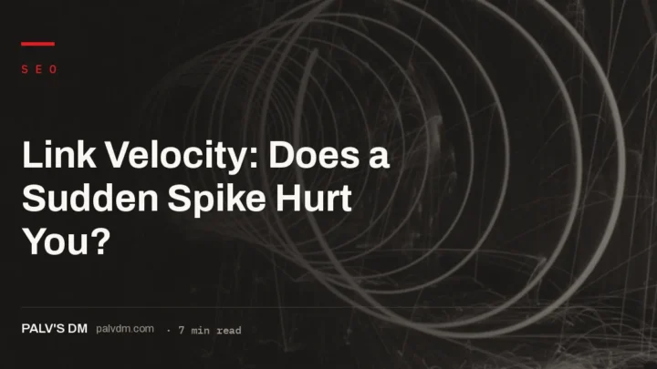 Explaining why a sudden spike in backlinks does not automatically hurt SEO rankings