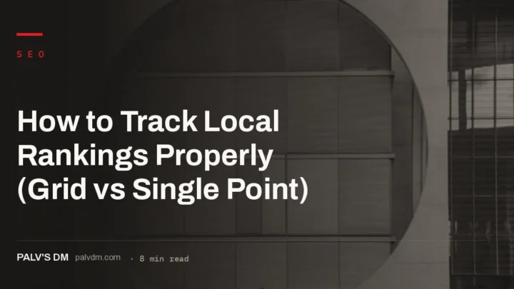 Grid-based local rank tracking heatmap versus single-point rank checks