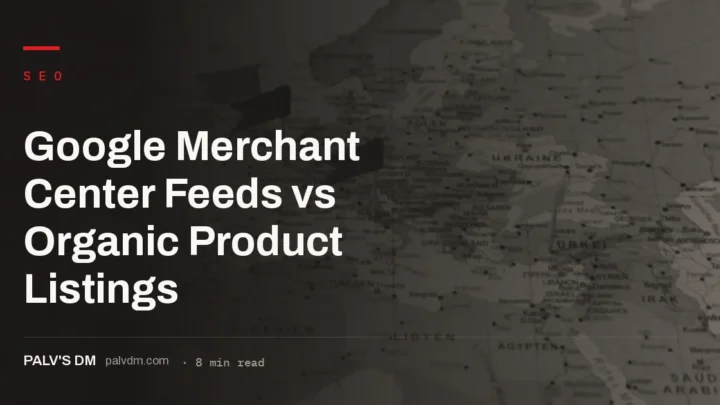 How Merchant Center free listings and organic product SEO complement each other