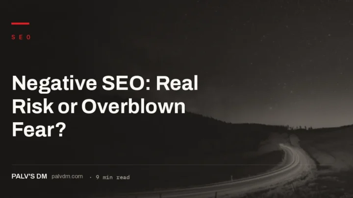 Evaluating whether negative SEO attacks like spam links can actually harm your rankings