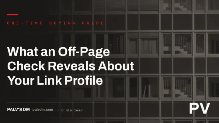 Architectural facade grid representing a structured backlink audit