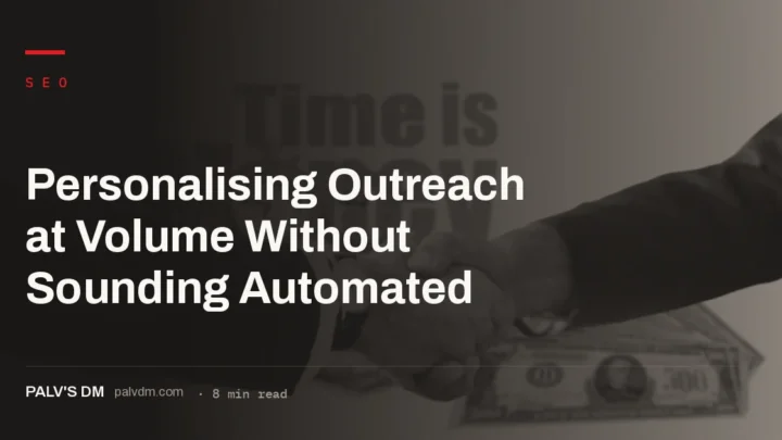 Business handshake representing genuine personalized outreach at scale in link building