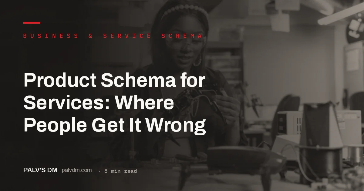 Technical blueprint concept for schema markup structure