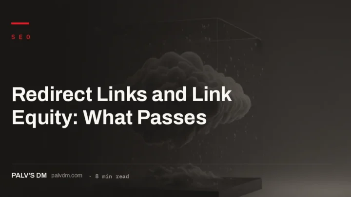 What actually passes through a 301 redirect and where link equity leaks in a chain