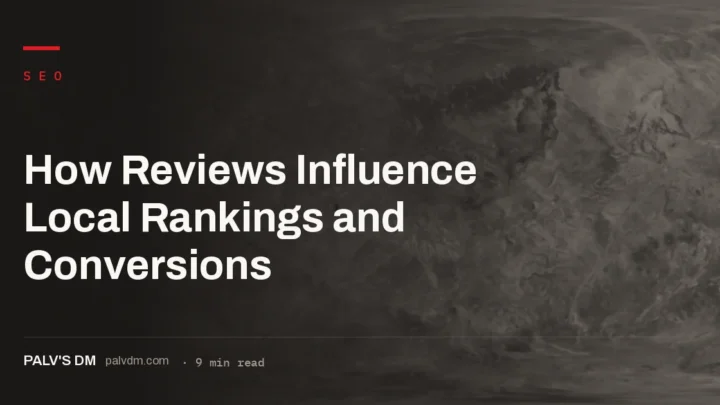How Google review count, rating, recency and responses affect local pack rankings and conversions