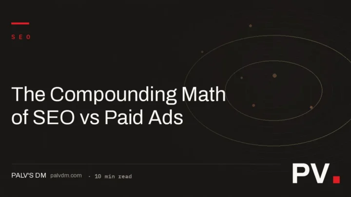 The Compounding Math of SEO vs Paid Ads