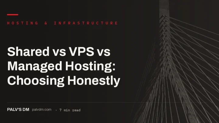 Server infrastructure representing shared, VPS and managed WordPress hosting