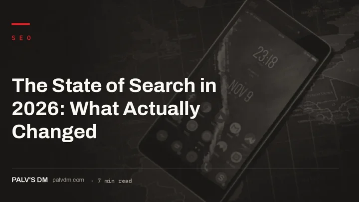 The state of search in 2026: zero-click, AI Overviews, AI Mode and the AI engine ecosystem