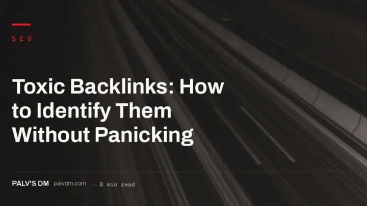 How to tell which backlinks are genuinely harmful versus normal background noise in any link profile