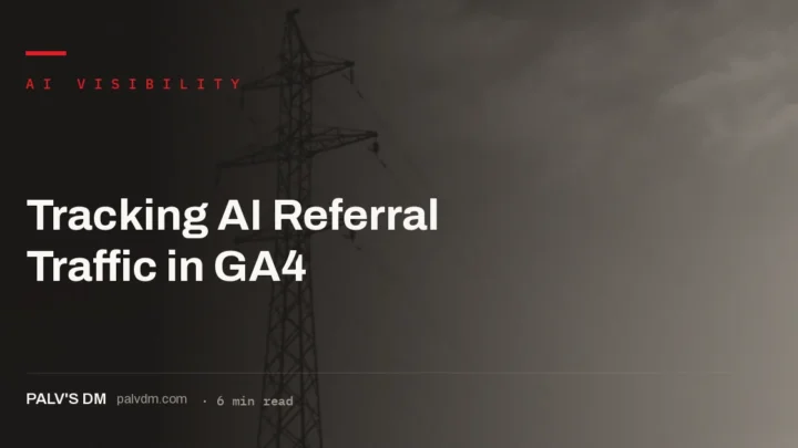 Tracking AI referral traffic in GA4 with a custom channel group ordered above Referral