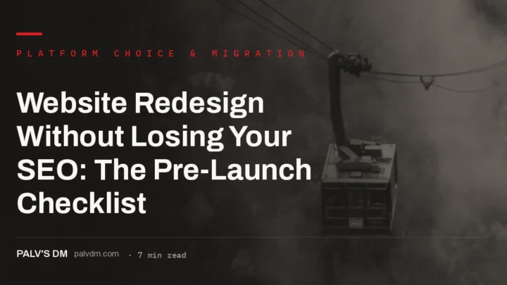 Website redesign without losing SEO rankings, server infrastructure concept