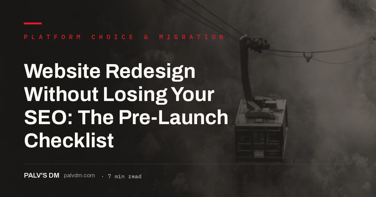 Website redesign without losing SEO rankings, server infrastructure concept
