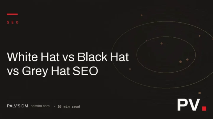 White Hat vs Black Hat vs Grey Hat SEO